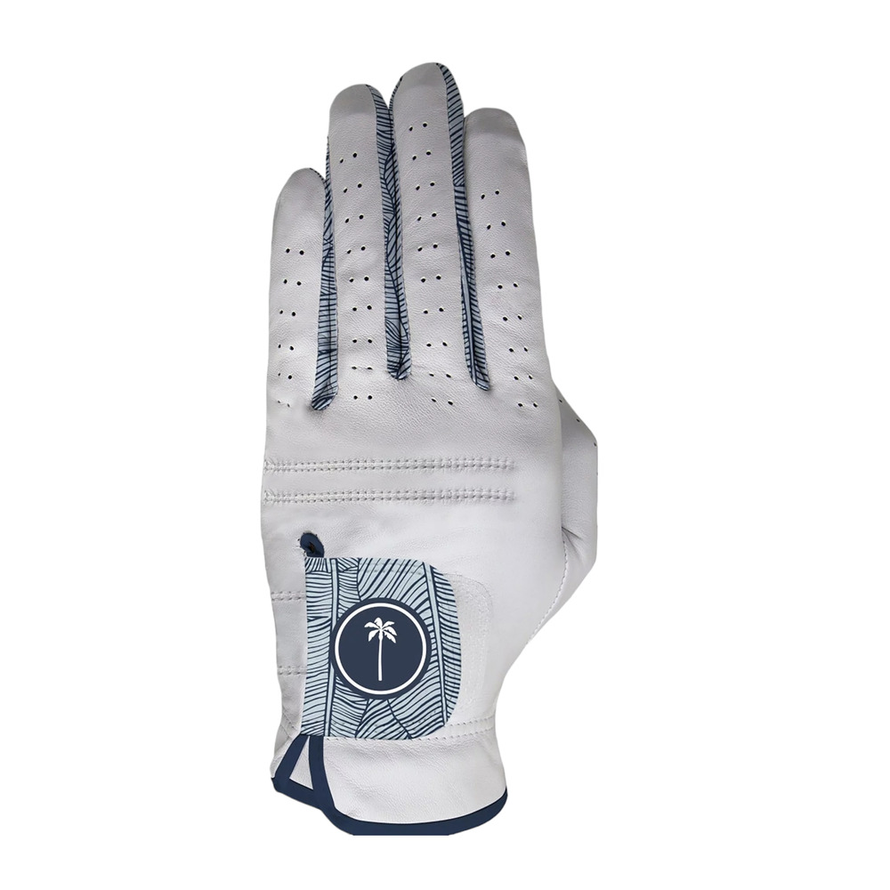 NWT PALM Women’s Leafy Hand Stitched Cabretta‎ Leather Left Handed Glove Size S